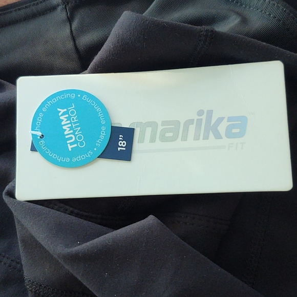 Marika Capri 18" Tummy Control Leggings Black Size Small - Picture 6 of 9